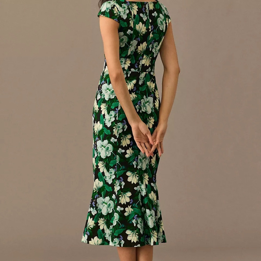 Anthropologie "The Cecily" Fit & Flare Sweetheart Dress Size Small - Picture 3 of 4
